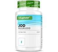Iode 400µg - 365 comprimés d'iodure de potassium - Iodure de potassium pour 1 an d'approvisionnement - Sans additif indésirable - Hautement dosé - Vegan