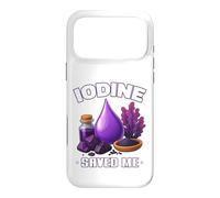 Iodine Saved ME Important Minéral Thyroïde Fonction Bien-être Coque pour iPhone 17 Pro Max