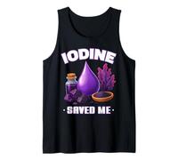Iodine Saved ME Important Minéral Thyroïde Fonction Bien-être Débardeur