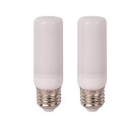 IOEDHW 2/10 Pack Ampoule LED à Effet de Flamme, Ampoule à Flamme LED 3W, 4 Modes 5 Couleurs de Lumière Ampoule à Flamme E27, Lumière Extérieure LED 3W E27 Ampoule à Flamme pour Bar KTV Éclairage