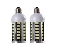 IOEDHW Ampoules LED en Forme de maïs en Aluminium Haute Puissance 50 W E27 (Paquet de 2) - Lampe 2835 SMD 5000 lumens Ampoule LED Ultra Lumineuse Blanc Chaud 3000 K équivalent 500 Watts pour