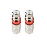 IOEDHW Lot de 2/10 ampoules LED 12/16 W, culot B22, ampoule en forme de maïs, 1200/1600 lumens, ampoules blanches non dimmables, lampe LED super brillante pour ventilateur de plafond, luminaire suspen