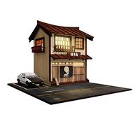 Ioensy 1/64 Kebab Shop Diorama Modèle DIY pour Sable Table Décoration Street Building