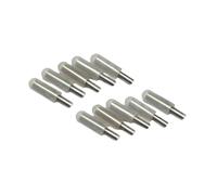 Ioensy 10 Tiges de Serrage D'étau En Alliage D'aluminium de Qualité avec Manchon En Silicone pour La Peinture et La Modification de Bijoux.