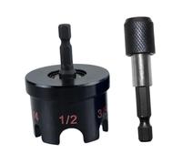Ioensy Accessoire pour Perceuse à Douille, Perceuse électrique, Tournevis à Douille lliage D'aluminium, Pratique pour Le Démontage Rapide Des, Black W Nut Driver
