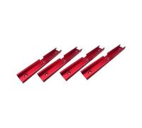 Ioensy Alliage D'aluminium pour Le Travail du Bois, Accessoires Robustes à Double Profil pour établi de Bricolage, Rouge