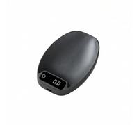 Ioensy Balance de Cuisine Numérique Balance Électronique Balance de Précision Pèse Café avec Commande Lecture Instantanée Rechargeable USB Cuillère Métal, Noir