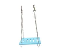 Ioensy Balançoire pour Hamster, Hamac, Jouet d'exercice pour Les Molaires, Décoration, Bleu