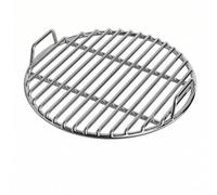 Ioensy Barbecue Grille Porte-aliments Métal Résistant Barres Uniformes avec Poignées Latérales pour Manipulation Facile Adaptée à Cuisine Extérieure Sortie en Groupe, 38 Cm