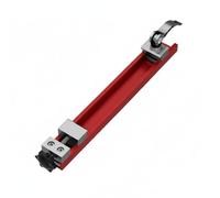 Ioensy Base de Machine de Découpe Rail de Guidage Guide de Coupe Jauge de Menuiserie Support de Alliage d'Aluminium Réglable Compatibilité Universelle, 240MM
