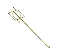 Ioensy Bétonnière, Bâtonnet Mélangeur de Peinture, Accessoire de Perceuse, Outils Longs et Robustes, Palette de Mélange pour, Square Handle C