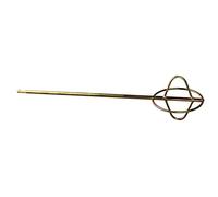 Ioensy Bétonnière, Bâtonnet Mélangeur de Peinture, Accessoire de Perceuse, Outils Longs et Robustes, Palette de Mélange pour, Round Handle D