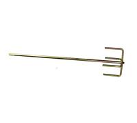 Ioensy Bétonnière, Bâtonnet Mélangeur de Peinture, Accessoire de Perceuse, Outils Longs et Robustes, Palette de Mélange pour, Round Handle C