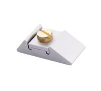 Ioensy Bloc de Ponçage Manuel En Alliage D'aluminium, Léger, Prise En Main Confortable, Porte-papier de Verre Pratique pour Le Polissage Des Cloisons Sèc, Biseau
