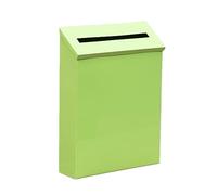 Ioensy Boîte Aux Lettres Murale En Métal pour Porte D'entrée Extérieure, VERT