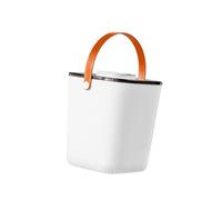 Ioensy Boîte de Conservation pour, Seau à, Fermeture sous Vide avec Couvercle, pour Aliments Secs, Blanc