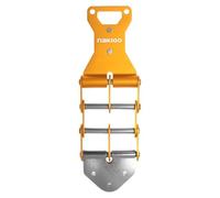 Ioensy Boucle de Ceinture à Outils à Dégagement Rapide, Accessoire pour Ceinture de Charpentier, Installation Rapide, Anti-, Remplacement, Jaune