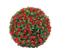 Ioensy Boule Végétale Artificielle Décorative Plante Fleur Ronde Accessoire de Élément de PE Adaptée aux Mariages Balcons Salons, StyleB