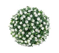 Ioensy Boule Végétale Artificielle Décorative Plante Fleur Ronde Accessoire de Élément de PE Adaptée aux Mariages Balcons Salons, StyleC