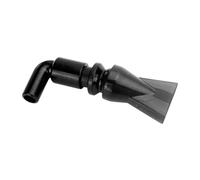 Ioensy Buse D'aquarium avec Joint, Arroseur à Bec de Canard, Accessoires pour Pompe à Air, Noir, 6.6x2.1cm