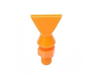 Ioensy Buse Réglable pour Jet Plat et Rond Embout Adaptable Interface Universelle Matériaux Résilients Adaptée au Refroidissement Machines à l'Entretien au Montage Industriel, 1/8 25MM, Plat