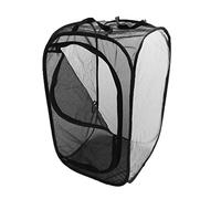Ioensy Cage Insecte Piège Pliant Habitat Papillon Boîte Reptile Filet Respirant Fermeture Éclair Adapté à l'Observation Nature Exploration Extérieure, M