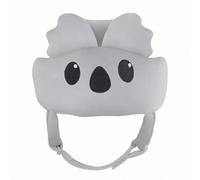 Ioensy Casque de Protection pour Bébé Bonnet Rembourré avec Sangle Ajustable sous Menton Matériau Chapeau Sécurisé Léger, Casque De Protection Anti-Chute pour Bébé, Motif Koala