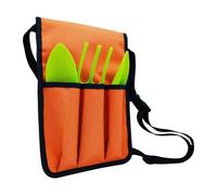Ioensy Ceinture Utilitaire avec Sac Banane pour Outils de Jardinage, Comprenant 3 Outils de Jardinage pour Enfants et Un Tablier de Jardin.