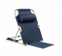 Ioensy Chaise Inclinable Repose-Tête Multi-Positions, Chaise Sol Pliable, Compact, pr Studio, Étudiants, jeurs, Bleu