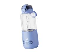 Ioensy Chauffe- Portable avec Contrôle Précis de La Température, Bouilloire électrique, Chauffe-lait Rapide, Chauffe- En Verre, bleu 250ml
