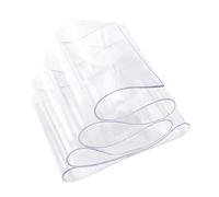 Ioensy Clapet de Porte pour Chien Rideau PVC Trappe de Porte Languette Amovible Installation Facile Étanchéité Renforcée Convient Aux Animaux Maison Extérieu, Transparent