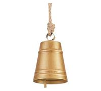 Ioensy Clochette de Noël Rustique en Toile de Jute - Collection de Clochettes Originales et Polyvalentes - Carillon éolien Vintage - Décoration Murale Ou de, Style D