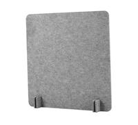 Ioensy Cloison Acoustique pour Bureaux, Cabine, Panneau de Confidentialité pour Salles de Classe, Accueil Des étudiants, écoles, Carré Gris Clair