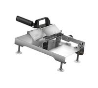 Ioensy Découpeuse Manuelle de Viande Congelée avec Ventouses pour Barbecue Commercial de Légumes