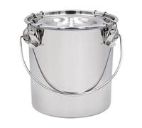 Ioensy Dispositif de Traite à Seau pour Vaches et Chèvres, Fournitures pour Animaux D'élevage, Accessoire pour Machine à Traire Individuelle, 5L