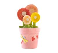 Ioensy Ensemble de 4 Cuillères Doseuses Mignonnes dans Un Organiseur de Casseroles Pratique - Ensemble de Tasses à Mesurer, Fonctionnel et Décoratif pour La, Rose