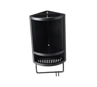 Ioensy Étagère d'angle Murale pour, Rangement Mural Stable pour Cuisine et Maison, Panier de Rangement pour, Hôtels et Maison, Noir