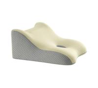 Ioensy Face Down Pillow Coussin Ergonomique Mémoire de Forme Support Intégral Lavable Adapté Au Repos Lecture Maison Bibliothèque Travail, Gris beige