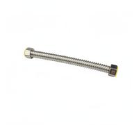Ioensy Flexible Connecteur Tube Ondulé Robuste Acier Inoxydable Tuyau de Connexion d'Eau Flexible Conduit Anti-fuite Corps Résistant Adapté à Applications Ménagères, 1 M