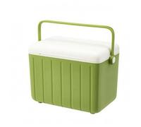 Ioensy Glacière Isotherme Extérieure Glacière Rigide Boîte Réfrigérante Coffre à Glace Conteneur Isolant Format Compact avec Poignée Verrouillable et Packs, Vert Fruit