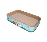 Ioensy Griffoir en Carton pour Chat, Protection de Meubles Robuste, Distributeur de Nourriture pour Chat D'intérieur, M