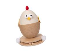 Ioensy Griffoir en Forme de Poussin pour Chat D'intérieur - Jouet Interactif Mignon et Décoratif pour Protéger Les Meubles