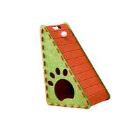Ioensy Griffoir pour Chat, Tapis à Griffer, Jouets pour Chatons, Accessoires pour Animaux, Protection pour Meubles, Griffoir sur Pied, Vert