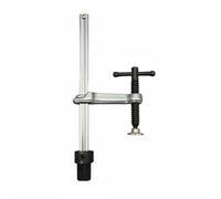 Ioensy Insertion Outil Table Banc Fixation Dispositif Support Action Levier Ajustable Alliage Résistant Convient pour Métallurgie Atelier Bois Sculpture, Pince À Barre En T 160x60, Siège 19mm