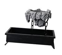 Ioensy Jardinière Décorative Originale pour Bonsaï, Panier à Fleurs, Pot de Fleurs pour Bureau, Maison, Pelouse Extérieure, Cadeau de Noël, Style D Gris foncé