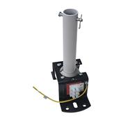 Ioensy Kit de Montage pour Ventilateur de Plafond avec Support de Style Cathédrale, Idéal pour La Décoration Intérieure (terrasse, Porche, Salon) et L'éc
