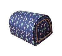 Ioensy Lit-Grotte pour Chat, 2 Façons D'utiliser, Tente pour Animaux de Compagnie, Niche pour Chaton, Cour Ou Pelouse, Ballon 40x35x35cm