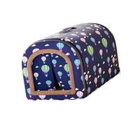 Ioensy Lit-Grotte pour Chat, 2 Façons D'utiliser, Tente pour Animaux de Compagnie, Niche pour Chaton, Cour Ou Pelouse, Ballon 50x40x34cm