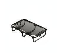 Ioensy Lit pour Animaux Élevé Pliable Lit Chien Surélevé Couchage Chien Tapis Chien Surface Respirante Lavable Cadre en Acier Pliage Rapide sans Outils, S
