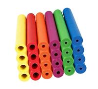 Ioensy Lot de 24 Tubes Multi-usages pour Une Meilleure Prise En Main Des Ustensiles, Fourchettes et Stylos